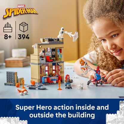 LEGO Marvel Peter Parker’s Apartment - Super Hero Building Toy with 4 Minifigures - Spider-Man and Hobgoblin Battle - Collectible Gift for Kids, Boys and Girls, Ages 8+ - 76317 🍁 All In One Marketplace Canada