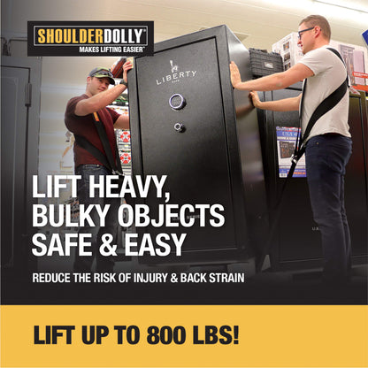 SHOULDER DOLLY Moving Straps - Lifting Strap for 2 Movers - Move, Lift, Carry, And Secure Furniture, Appliances, Heavy, Bulky Objects Safely, Efficiently, More Easily Like The Pros - Essential Moving Supplies - LD1000 🍁 All In One Marketplace Canada