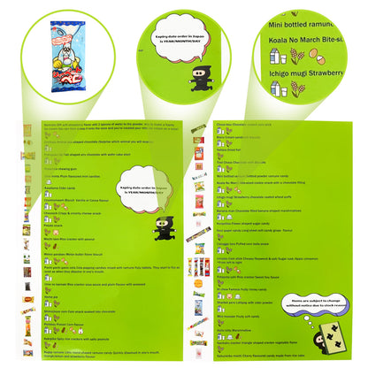 40-Piece Japanese Sweets & Snacks Collection with Chocolate and DIY Candy
