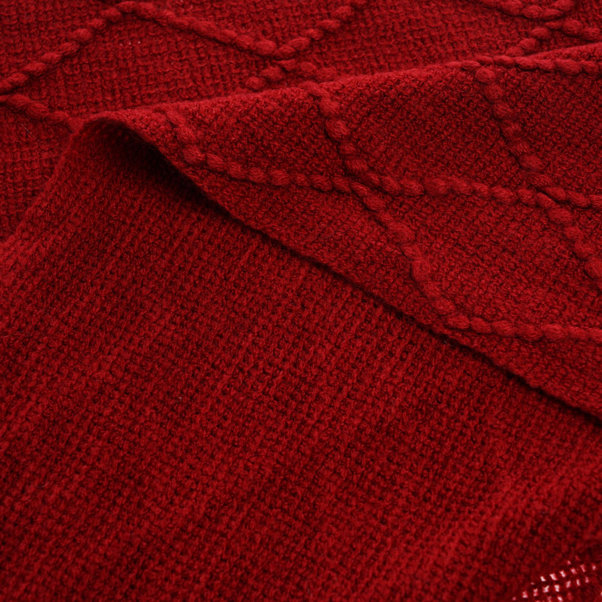 Battilo Red Throw Blanket for Couch, 50"x60" 🍁 All In One Marketplace Canada