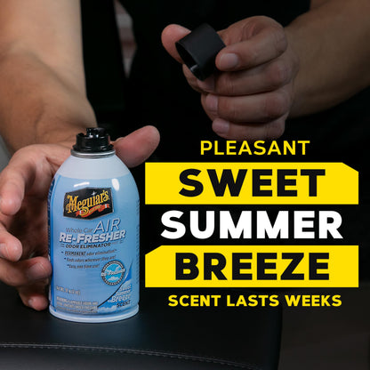 Meguiar’s Whole Car Air Refresher Odor Fighting Mist Summer Breeze, 2 Oz