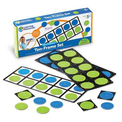 Learning Resources Giant Magnetic Ten Frame Set