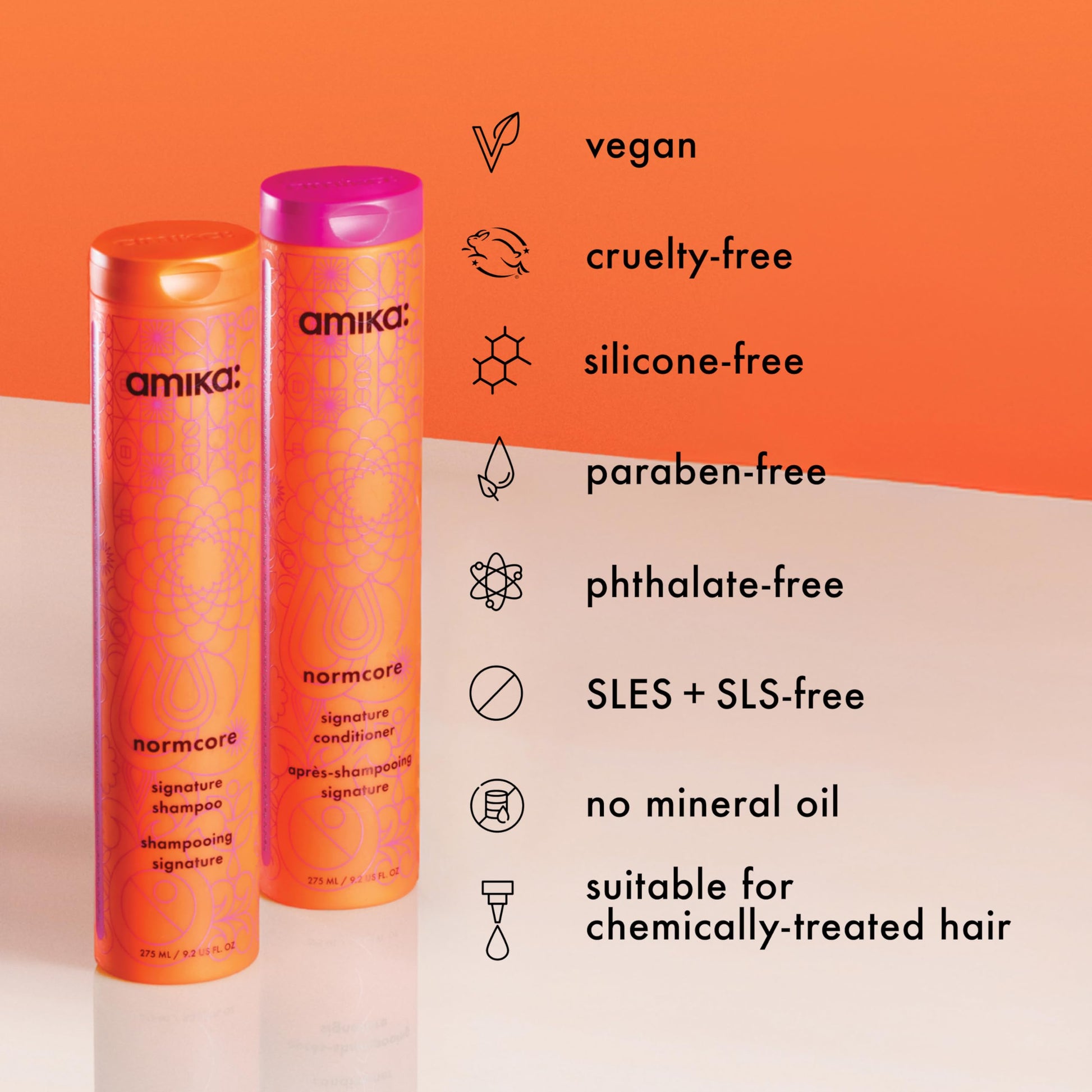 amika normcore signature conditioner, 275ml (Pack of 1) - Available at All In One Marketplace Canada