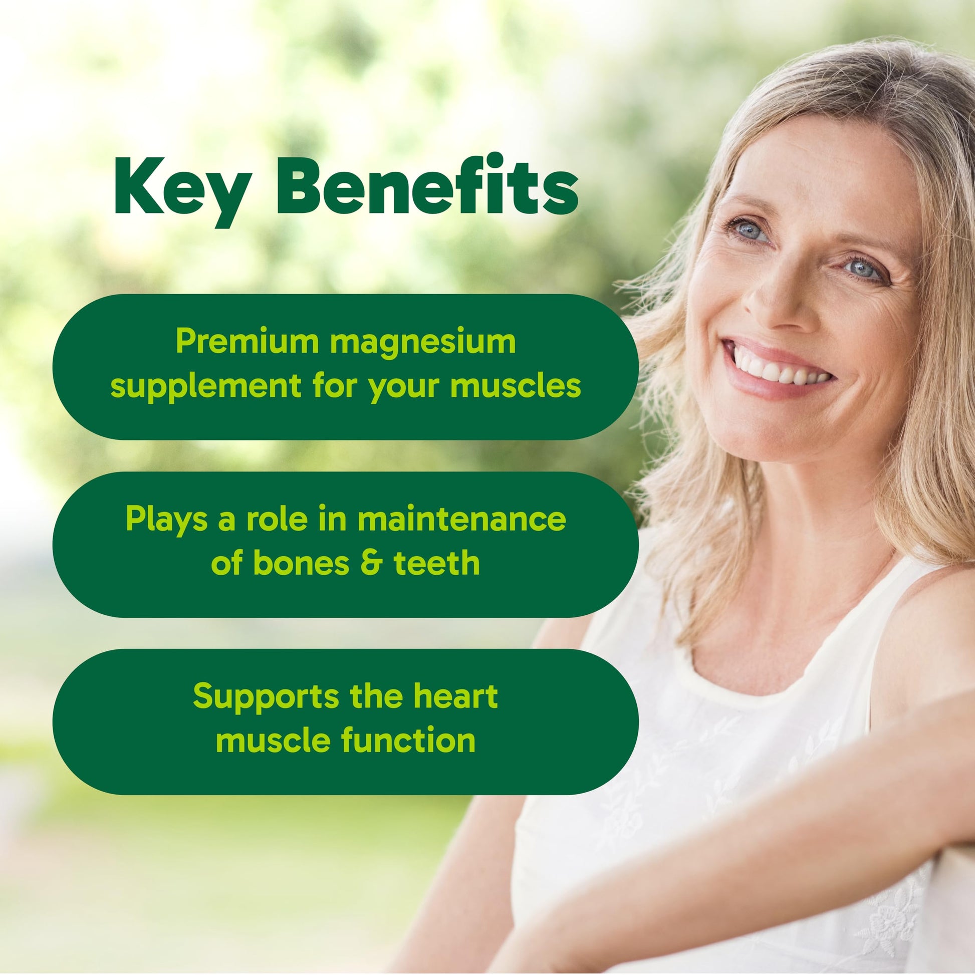 Organika Canadian-Made Magnesium Bisglycinate - 200mg, High Absorption, Muscle Recovery, Heart Support, 300vcaps
