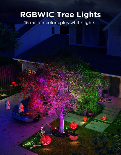 Govee Outdoor Tree Lights 3-Pack, RGBWIC LED Landscape Lighting 🍁 All In One Marketplace Canada