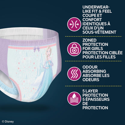 GoodNites Girls' Bedwetting Underwear, Size S/M (43-68 lbs), 99 Ct
