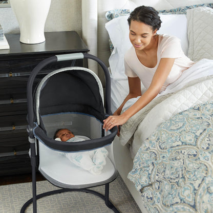 Graco Pack 'n Play Day2Dream Bassinet Playard, Rainier 🍁 All In One Marketplace Canada
