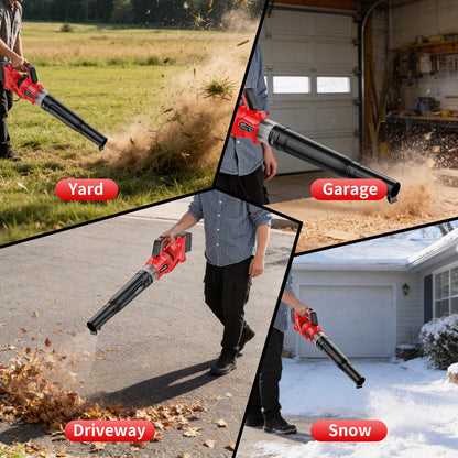 600 CFM Leaf Blower Cordless Compatible with Milwaukee 18V M18 Battery 🍁 All In One Marketplace Canada