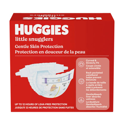 Huggies Little Snugglers Baby Diapers, Size 2 (12-18 lb.), 29 Ct, Jumbo Pack (Packaging May Vary)