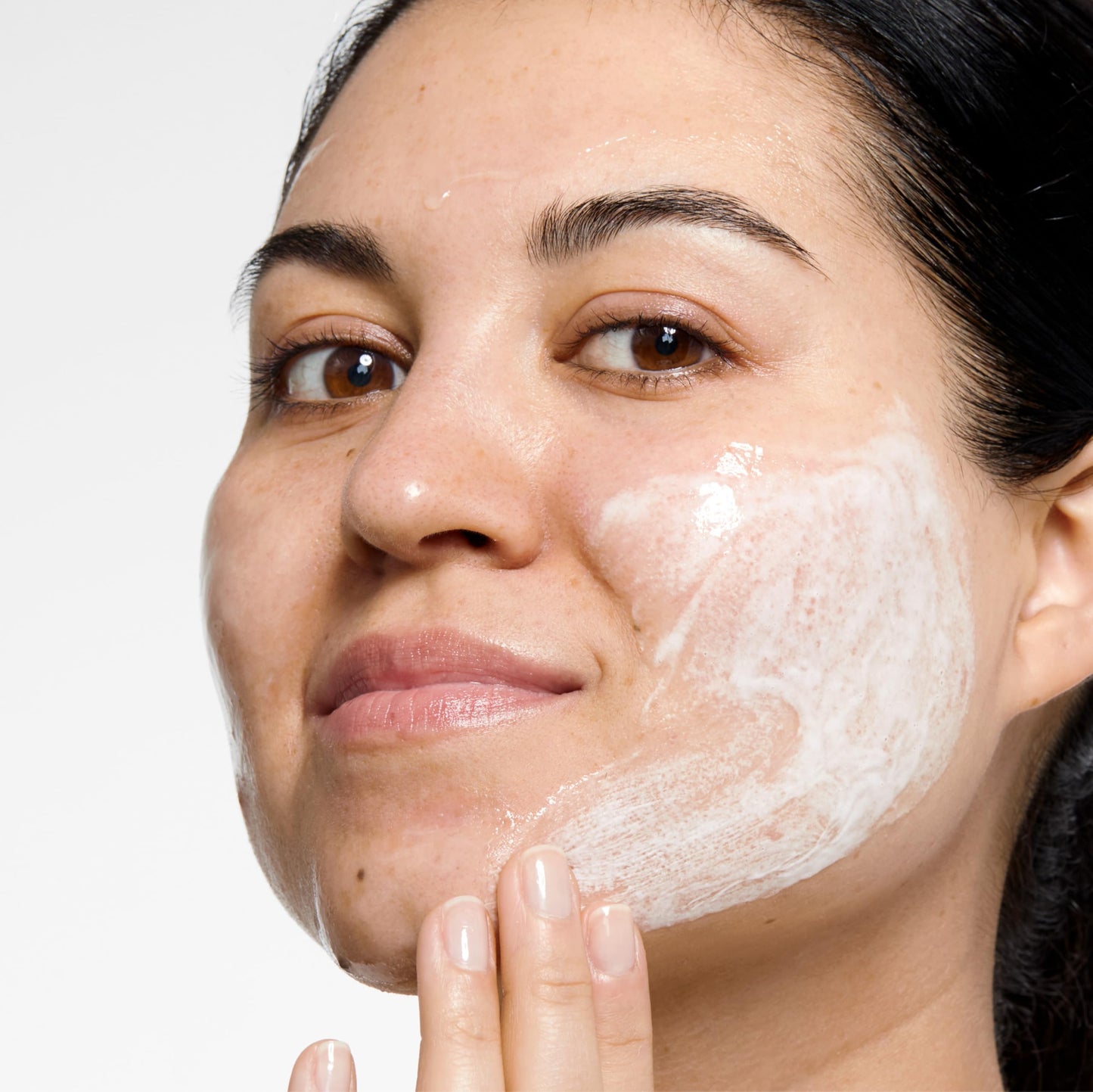 Clinique 3-Step All About Clean Liquid Gentle Facial Cleanser Soap For Dry Combination Skin Types, Mild, 200ml - Available at All In One Marketplace Canada