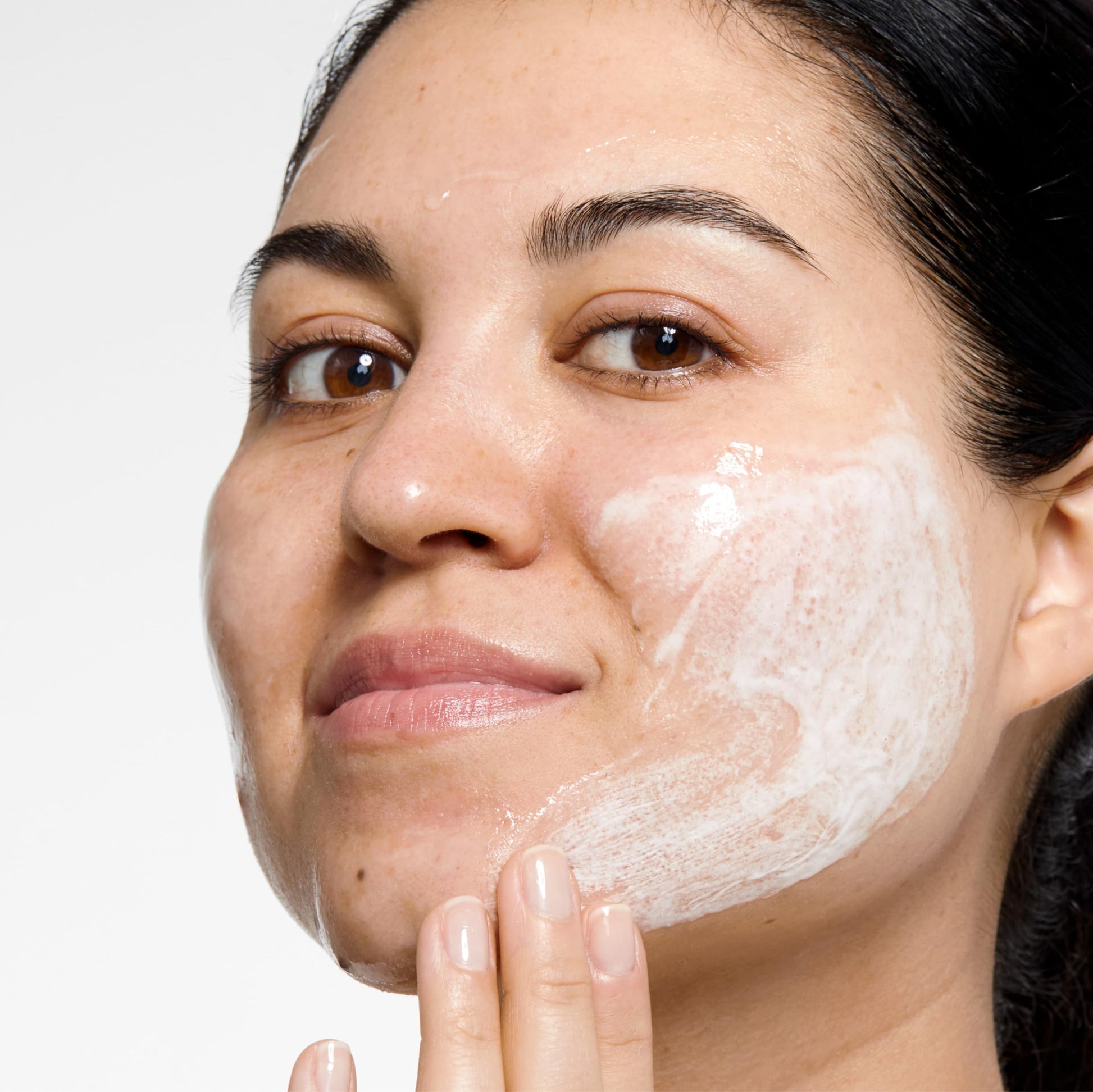 Clinique 3-Step All About Clean Liquid Gentle Facial Cleanser Soap For Dry Combination Skin Types, Mild, 200ml - Available at All In One Marketplace Canada