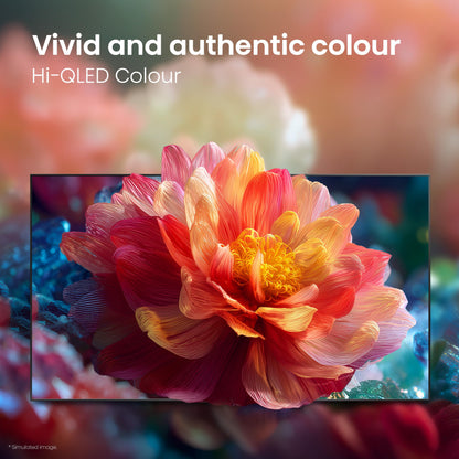 Hisense 32QD4SV - 32" Hi-QLED HD Smart VIDAA TV, Hi-QLED Color, Dolby Audio, Compatible with Alexa, Full Array LED, Slim Bezel Design (2026 Model)