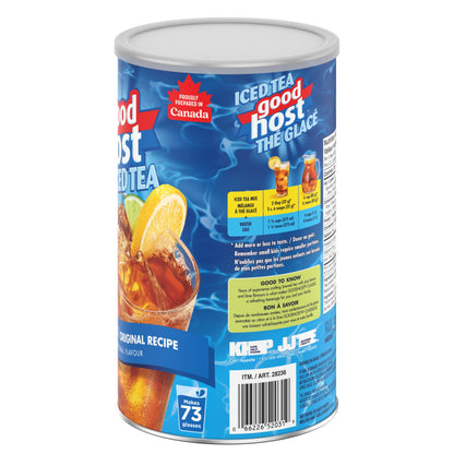 GOODHOST Original Iced Tea Mix, 2.35 kg Canister