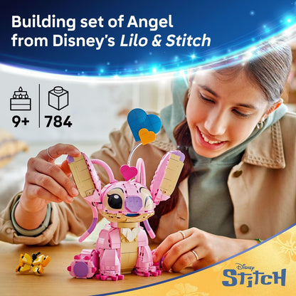 LEGO Disney Angel Lilo & Stitch Kids Toy - Room Decor and Building Set for Girls and Boys, Ages 9+ - Birthday Gift Idea for Young Fans Who Love Stitch Stuff and Learning Toys - 43257 🍁 All In One Marketplace Canada