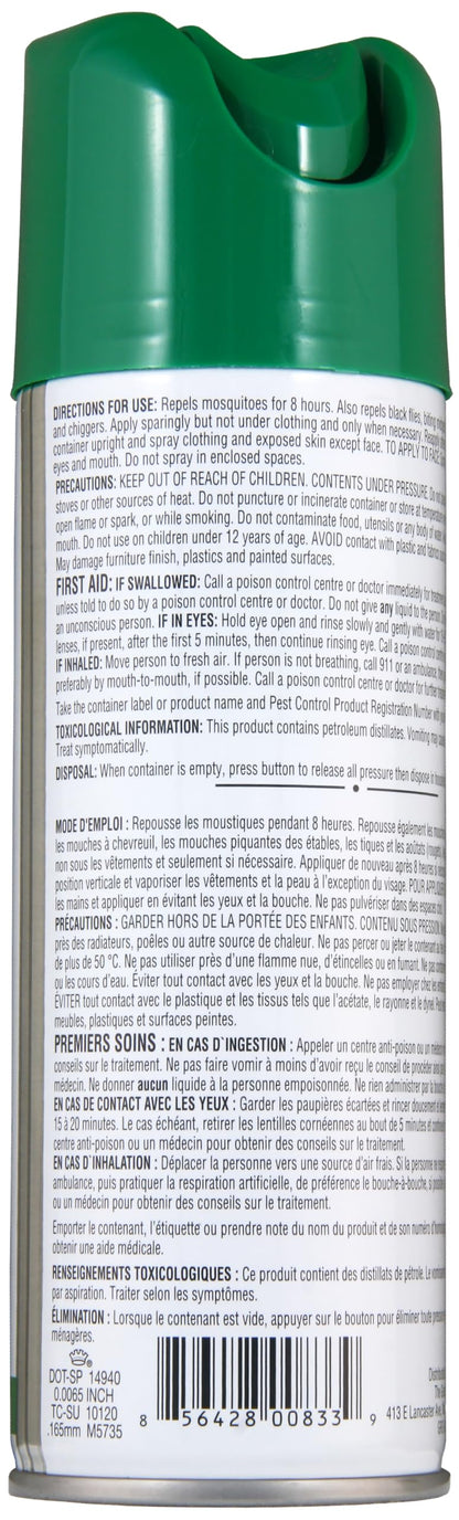 Great Outdoors Insect Repellent 30% DEET Aerosol Spray, 175g - Available at All In One Marketplace Canada