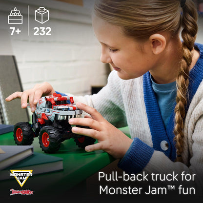 LEGO Technic Monster Jam ThunderROARus Pull-Back Monster Truck Toy - Building Toy for Kids, Boys and Girls, Ages 7+ - Creative Gift Idea for Lovers of Monster Trucks - 42200 - Available at All In One Marketplace Canada