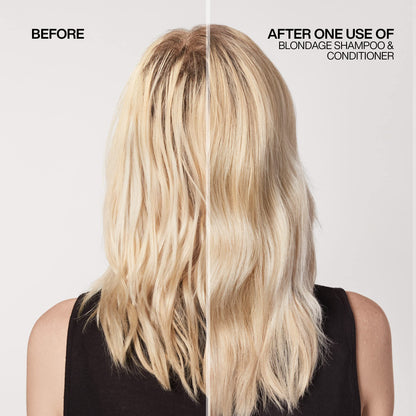 Redken Color Extend Blondage Depositing Purple Conditioner, Hair Toner, Neutralizes Brassy Tones, With Citric Acid - Available at All In One Marketplace Canada