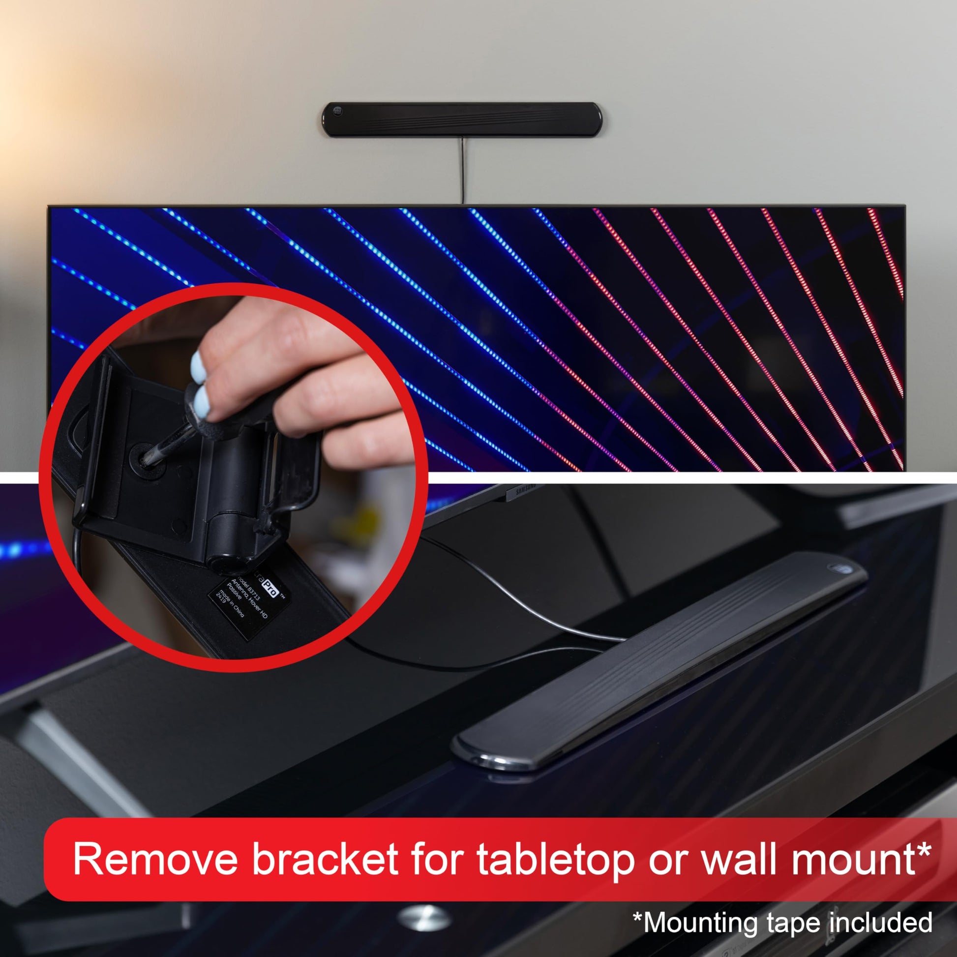 UltraPro Hover Digital TV Antenna Indoor for Smart TV UltraPro