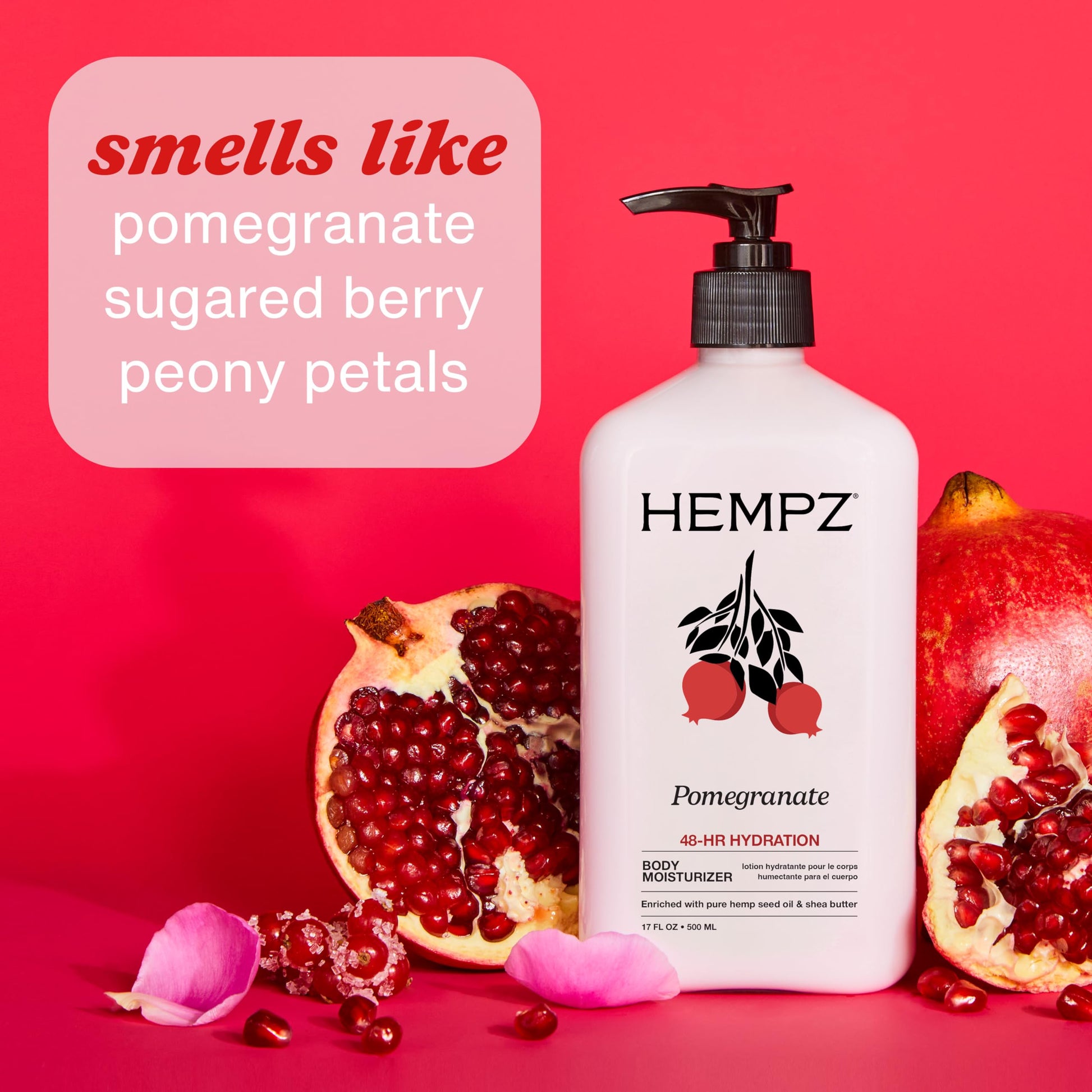 HEMPZ Body Lotion - Pomegranate - Bright Citrus