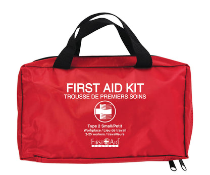First Aid Central AZ-CSA2SN Type 2 25-Person Basic First Aid Kit, 91 Pieces FIRST AID CENTRAL