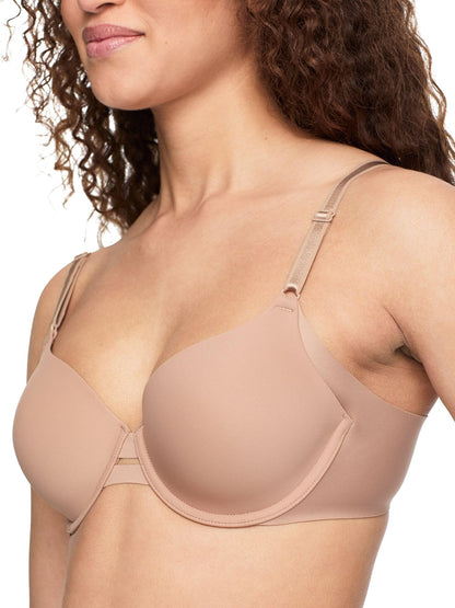 Warners Women's Blissful Benefits Side Smoothing Underwire Bra, Toasted Almond, 36C 🍁 All In One Marketplace Canada