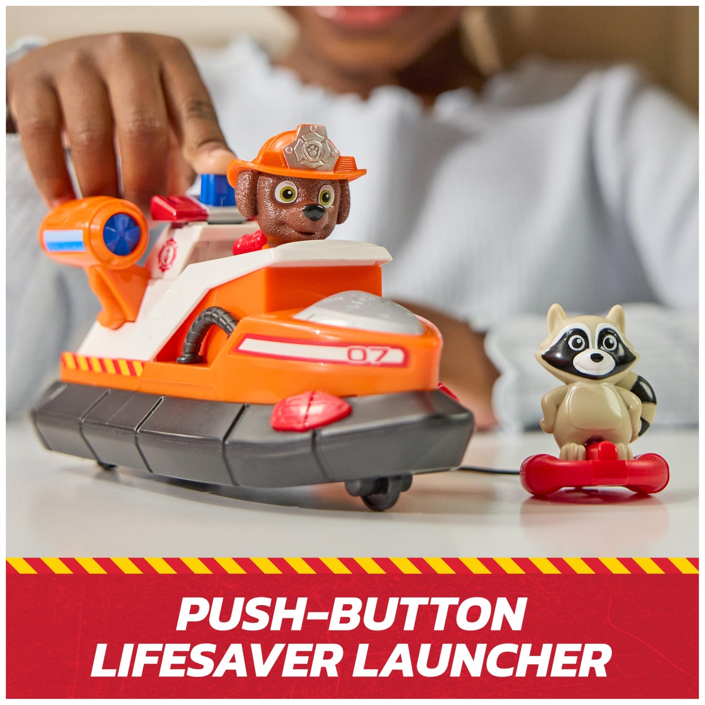 PAW Patrol Fire Rescue Zuma Rescue Fire Boat Toy Vehicle Set PAW PATROL