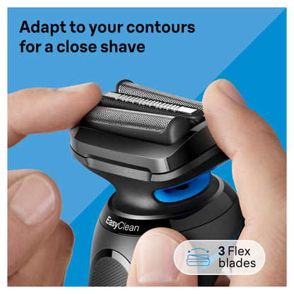 Braun Electric Razor for Men Series 5, Beard Shaver, Electric Shaver with Body Groomer S5 5150cs