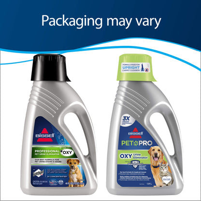 BISSELL Pet Pro OXY Urine Eliminator Formula with OXY for Upright Full-Size Deep Cleaners, Permanently Removes Pet Stains and Odours, Discourages Re-Marking, Safe for Carpet and Upholstery, 1990C - Available at All In One Marketplace Canada