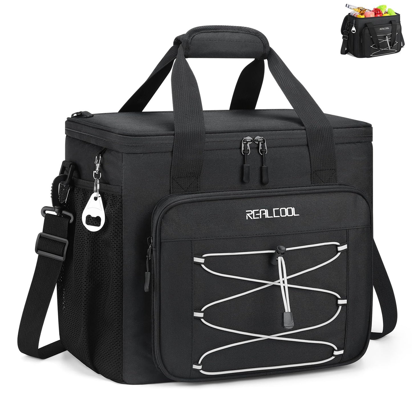 RealCool 35/45 Can Collapsible Soft Cooler Bag, Leakproof Ice Chest 🍁 All In One Marketplace Canada