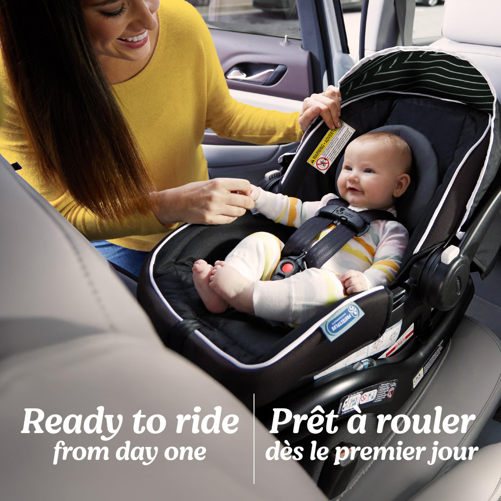 Graco SnugRide 35 Lite LX Infant Car Seat, 1.8-15.8 kg (4-35 lb), Studio Graco