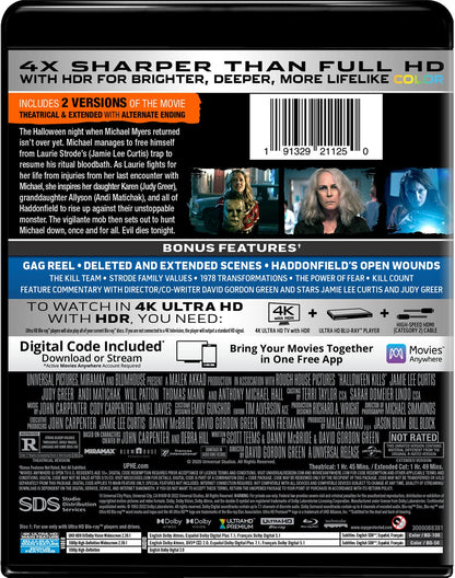 Halloween Kills (4K Ultra HD/Blu-ray/Numérique)