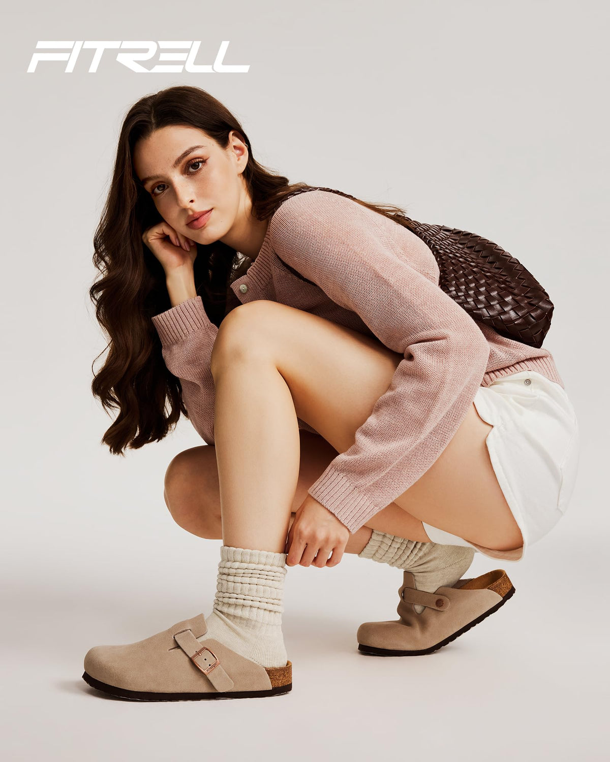 Fitrell Slouch Socks for Women, Knee High Scrunch Tube Boot Socks 3 Pairs 🍁 All In One Marketplace Canada