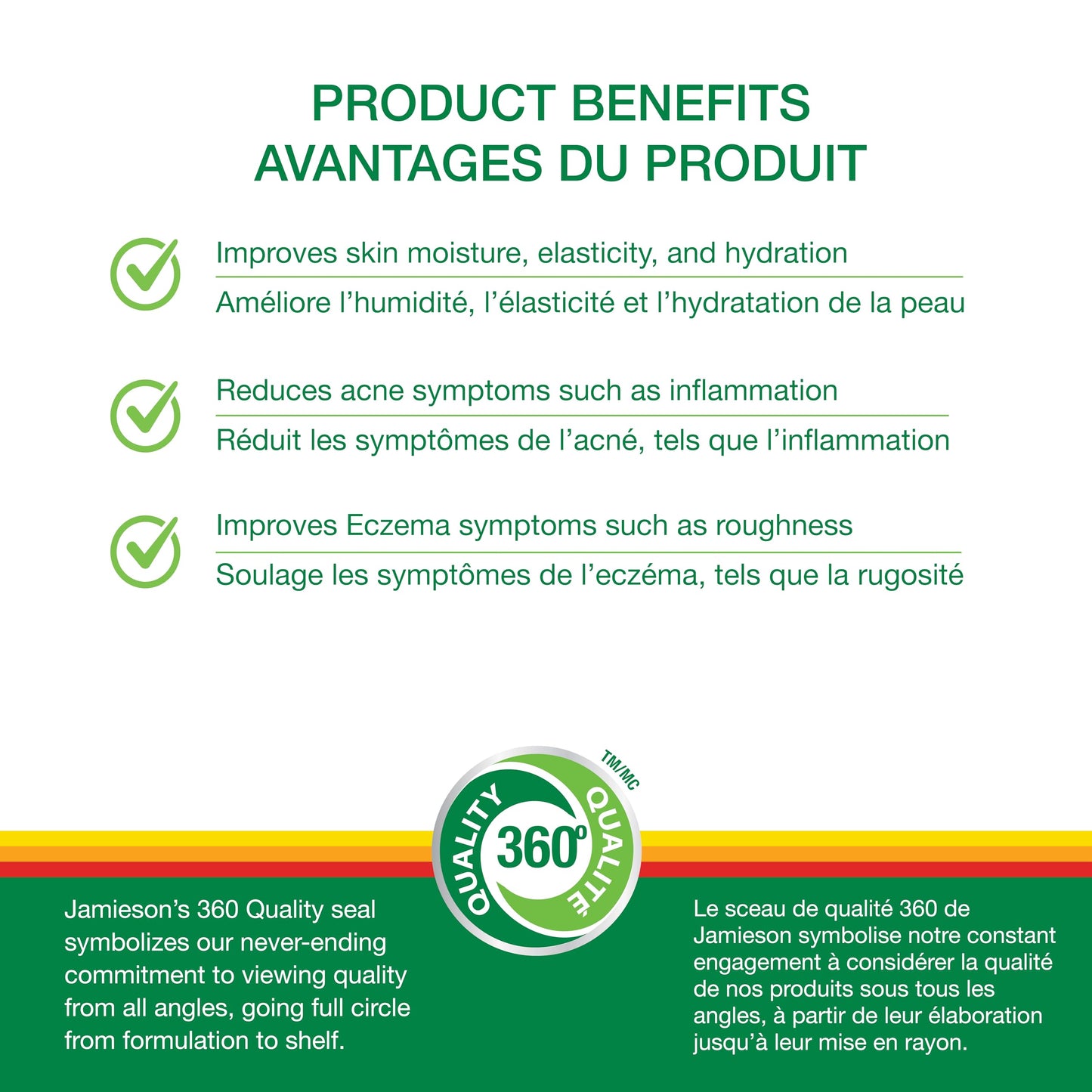 Jamieson Evening Primrose Oil 1,000 mg, Omega-6, Supports Skin Hydration, Skin Smoothness, Reduces Acne Symptoms, and Provides Ezcema Symptom Support. Non-GMO, Gluten-Free, 85 Softgels, Proudly Canadian - Available at All In One Marketplace Canada