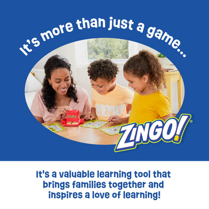 ThinkFun Zingo - Bingo with a Zing - Award-Winning Preschool Game - Encourages Language & Matching Skills Development - Fun Family Board Game for Boys and Girls Ages - 4 & Older - Available at All In One Marketplace Canada