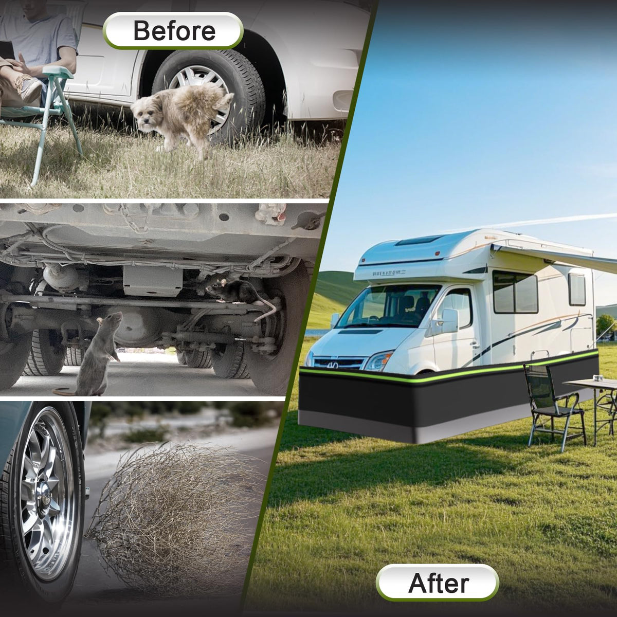 RV Skirting for Winter, Camper Insulated Skirt Travel Trailers & 5th Wheels 🍁 All In One Marketplace Canada