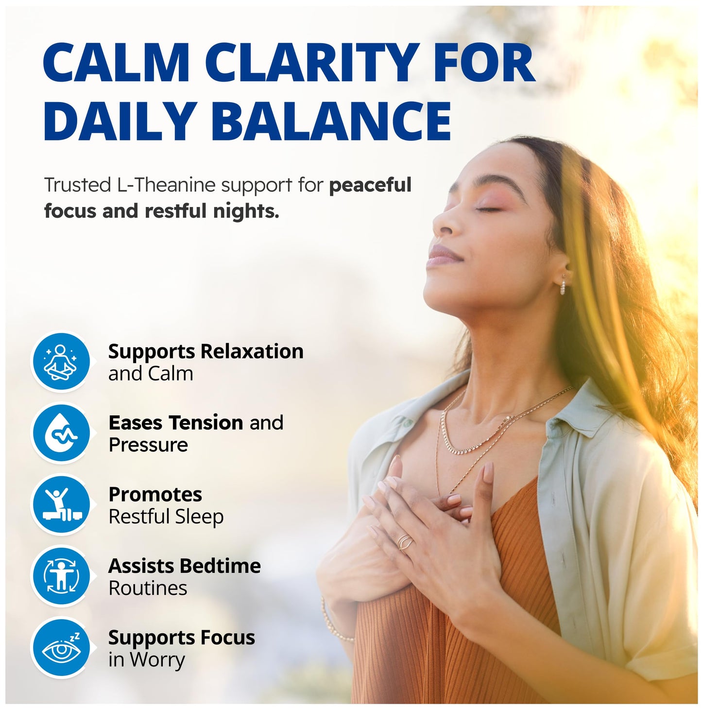 CanPrev L-Theanine with Magnesium, 90 Capsules 90-Day Supply - Promote Relaxation and Calmness - Without Drowsiness - Synergistic Blend for Well-being Management - Vegan, Non-GMO and Gluten-Free - Available at All In One Marketplace Canada