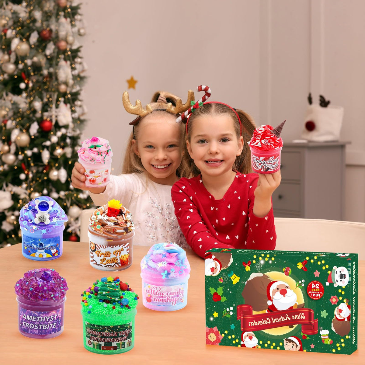 Funewest 24Day Christmas Slime Advent Calendar 2026 for Boys Girls 🍁 All In One Marketplace Canada