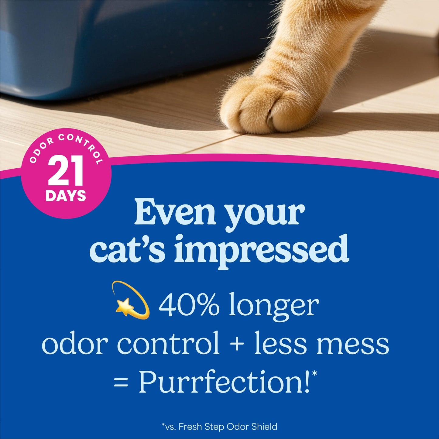Fresh Step Advanced Clean Paws Multi Cat 18.5lb Fresh Step
