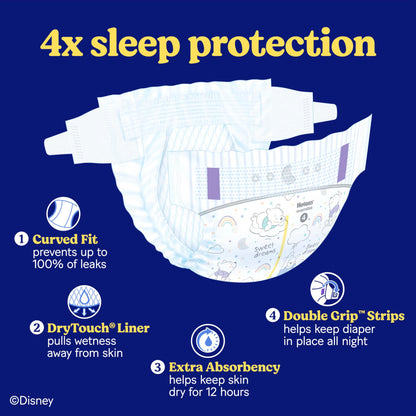 Huggies Overnites Size 7 Overnight Diapers (41+ lbs), 36 Ct