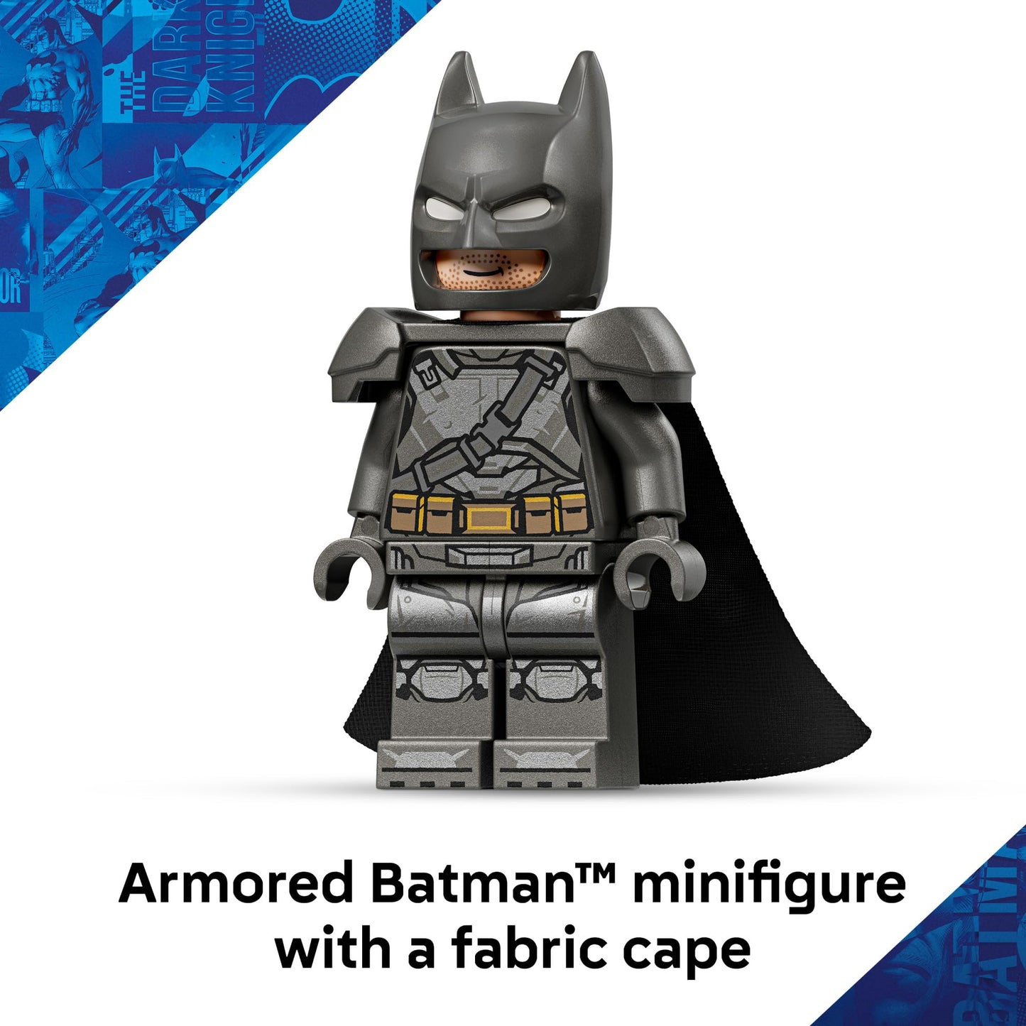 LEGO DC Batman: Batman v Superman Batmobile Building Blocks Set - Super Hero Toy for Kids, Boys & Girls, Ages 9+ - with Armored Minifigure & Golden Coin - Gift Idea for Birthdays - 76331 LEGO