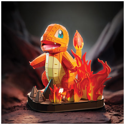 4D Build Pokémon Charmander 3D Puzzle Model Kit, Desk Décor, Shelf Display 🍁 All In One Marketplace Canada