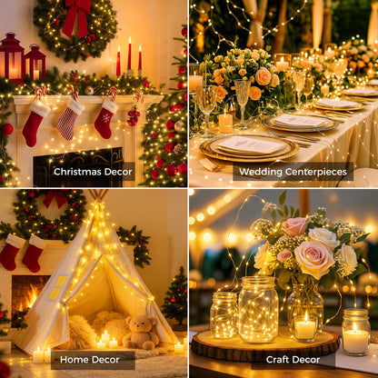 litogo 12 Pack Fairy Lights Battery Powered 3 Modes,2M 20LED Twinkle Lights 🍁 All In One Marketplace Canada