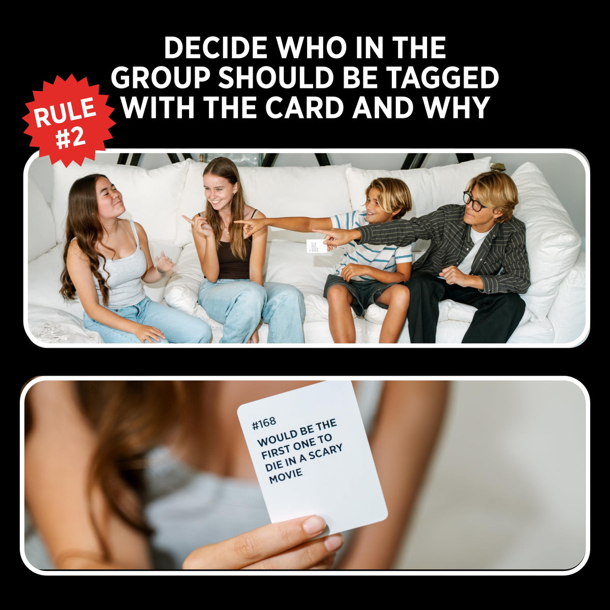 Who's Most Likely to... Kinda Clean Edition | Family Card Game | Ages 14+ 🍁 All In One Marketplace Canada