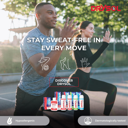 DRYSOL 12% Regular Strength - Clinical Strength Antiperspirant - Aluminum Chloride Hexahydrate - Moderate Sweating Control - For Men and Women - Available at All In One Marketplace Canada