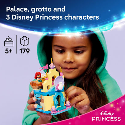 LEGO Disney Princess Ariel's Magical Mini Palace Building Toy - Little Mermaid Toys & Playset for Girls & Boys, Ages 5+ - Disney Gifts for Kids - 43285 LEGO