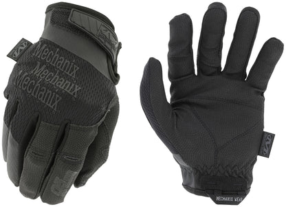Mechanix Wear: Tactical Specialty 0.5mm High-Dexterity Work Gloves with Secure Fit and Precision Feel, Tactical Gloves for Airsoft, Paintball, Utility Use, Shooting Gloves for Men (Black, Large)