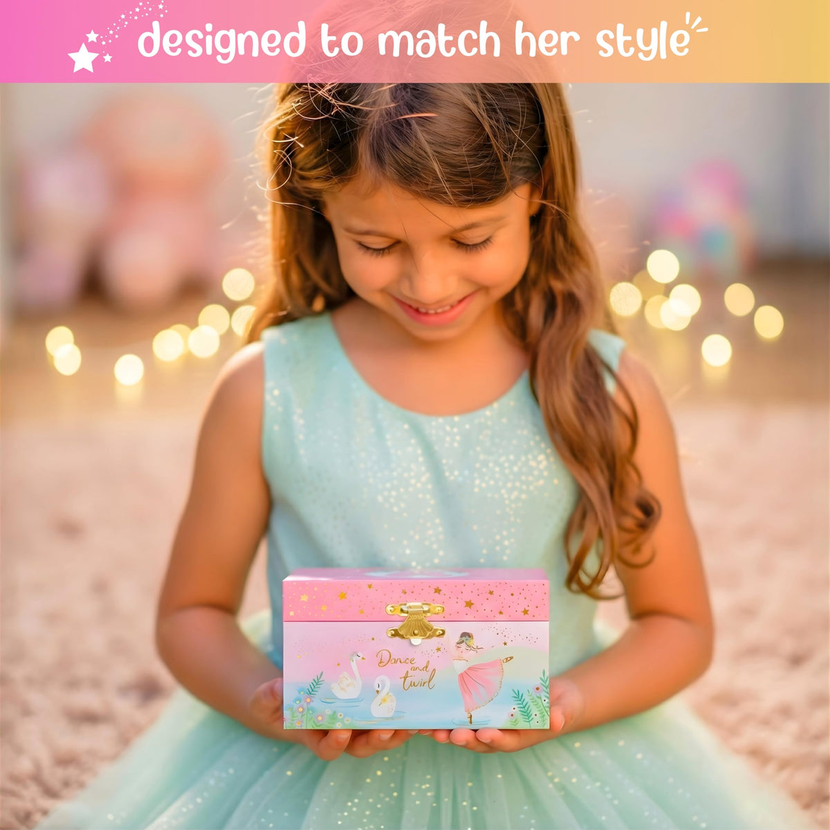 Giggle & Honey® Musical Ballerina Jewelry Box for Girls 🍁 All In One Marketplace Canada