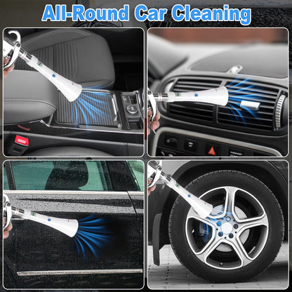 phepetroll Air Blow Gun Car Detailing Dry Cleaning Air Gun with Tapered Nozzle High Pressure Car Cleaning Tool, Car Dryer Air Blower for Car Surfaces Quickly Blasts Dust, Works with Air Compressor - Available at All In One Marketplace Canada