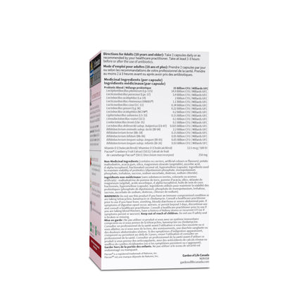 Garden of Life Dr. Formulated Probiotics Urinary Tract + Vcaps - Shelf Stable, 60 Count