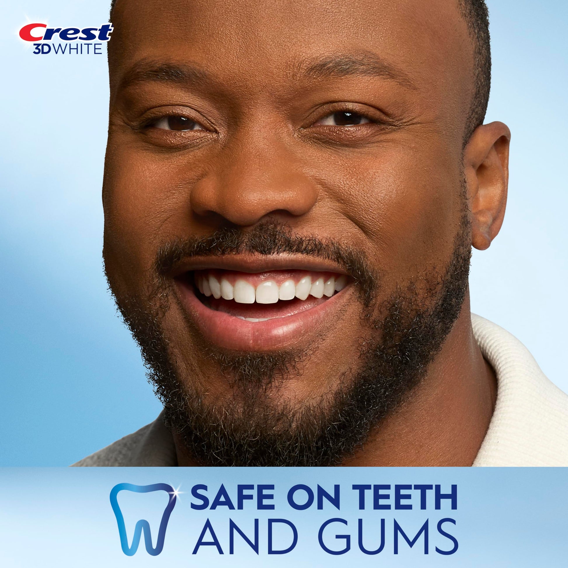 Crest 3D Whitestrips 1-Hour Express At-home Teeth Whitening Kit, 10 Treatments, 12 Levels Whiter for Fast Whitening Crest